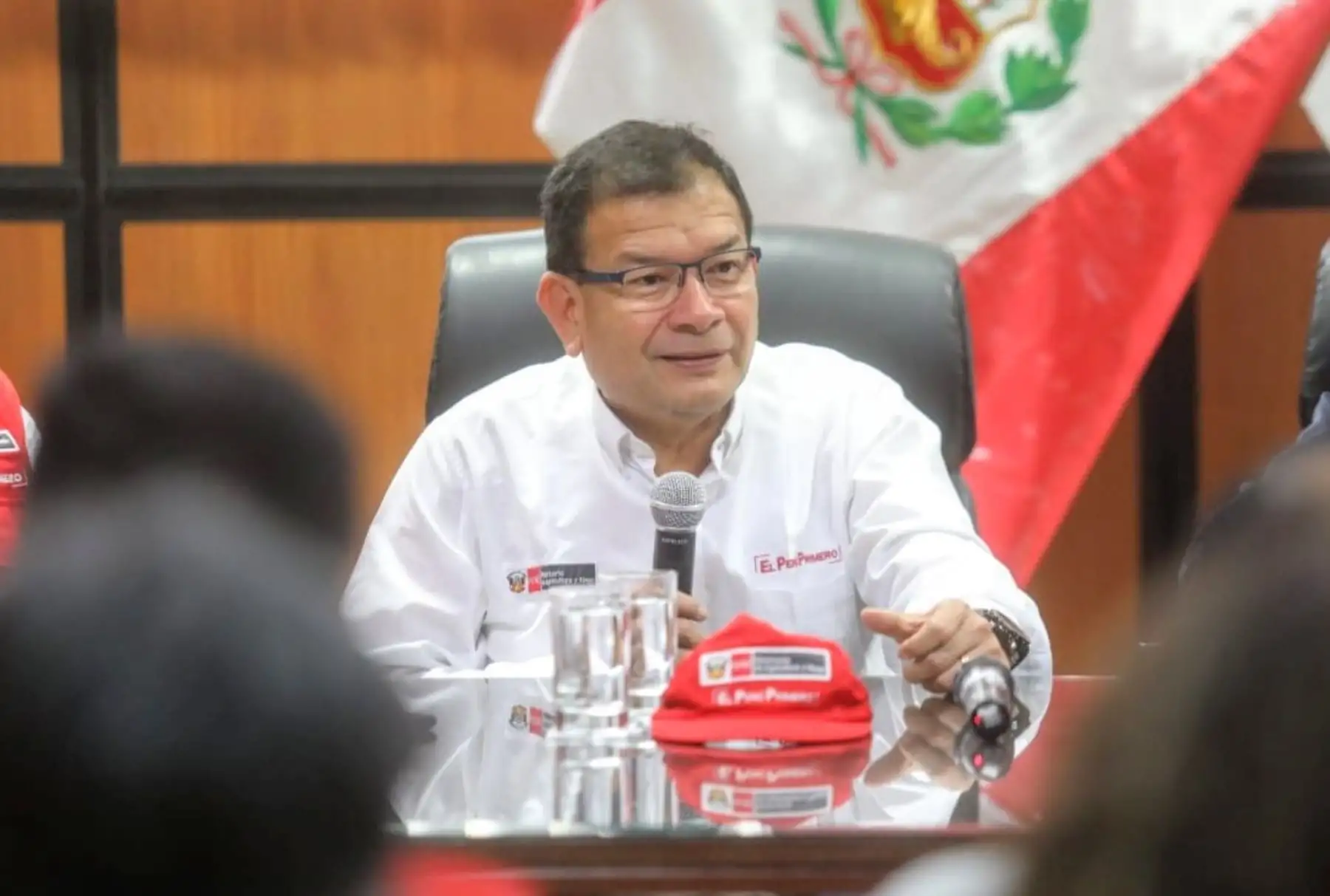 Titular del Minagri, Jorge Montenegro, promueve convenios en Tumbes para impulsar el desarrollo agropecuario. ANDINA/Difusión