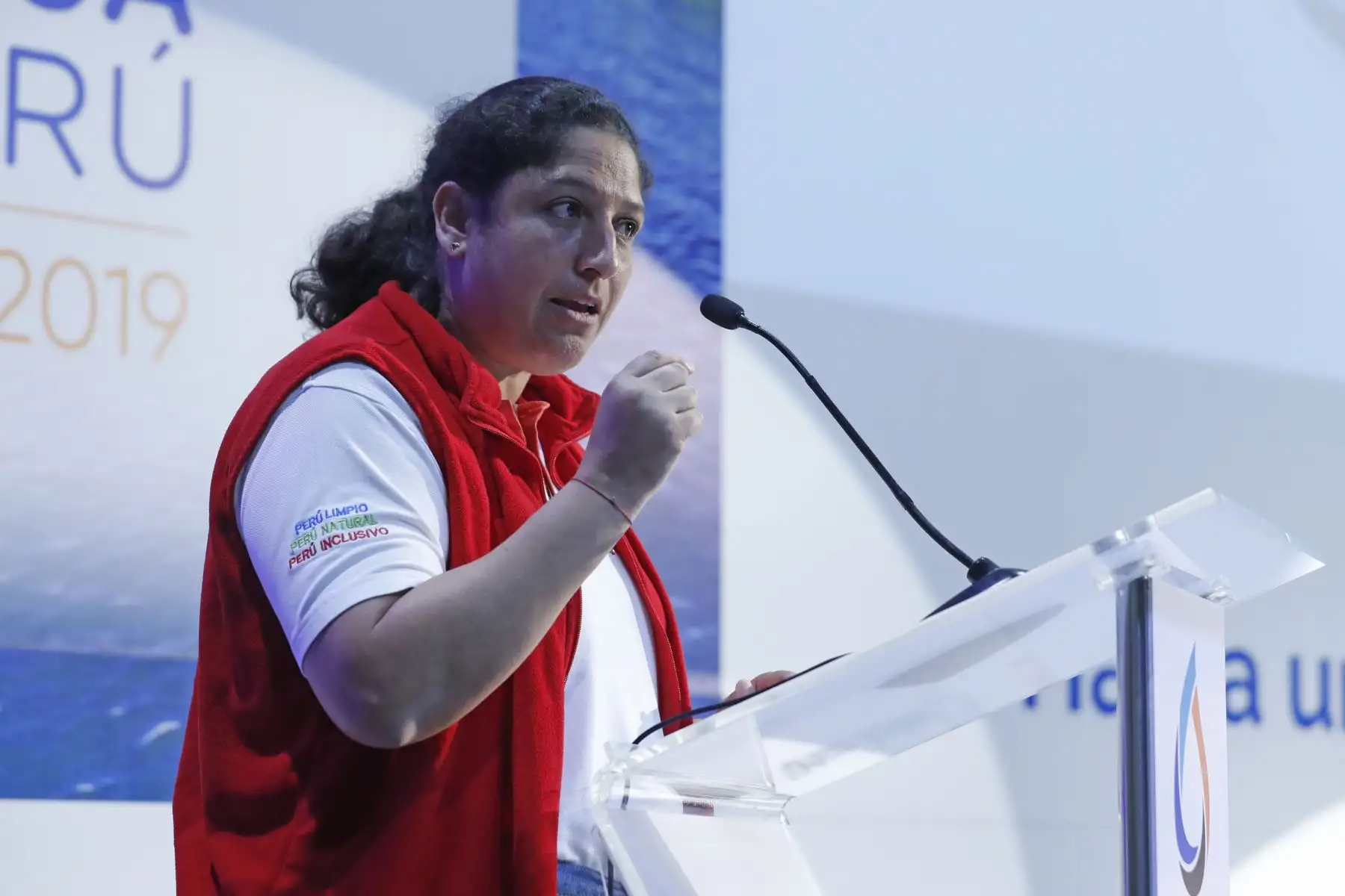 Ministra del Ambiente, Fabiola Muñoz.Foto:  ANDINA/Renato Pajuelo