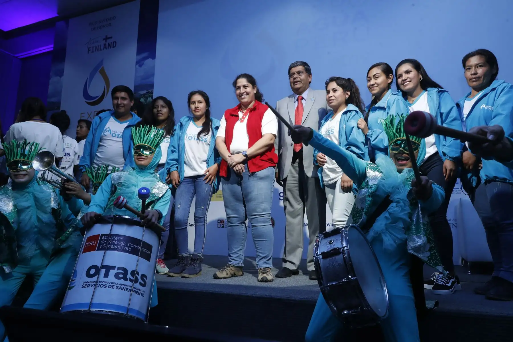 Ministra de Ambiente, Fabiola Muñoz, clausura Expo Agua Perú 2019. Foto: ANDINA/Renato Pajuelo
