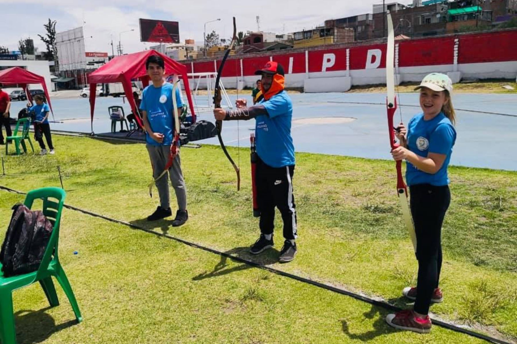 El taller de tiro con arco busca masificar este deporte en el distrito y se realiza en el marco del Ranking de Munis que organiza el Instituto Peruano del Deporte (IPD).