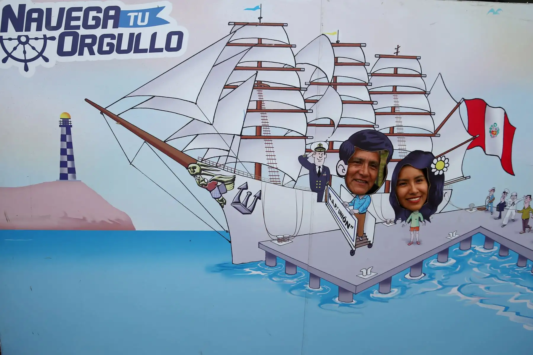 Jornada "Puertas Abiertas" de la Marina de Guerra del Perú, recibe a la población  para mostrar sus unidades navales.  Foto: ANDINA/Melina Mejía Jornada "Puertas Abiertas" de la Marina de Guerra del Perú, recibe a la población  para mostrar sus unidades navales.  Foto: ANDINA/Melina Mejía