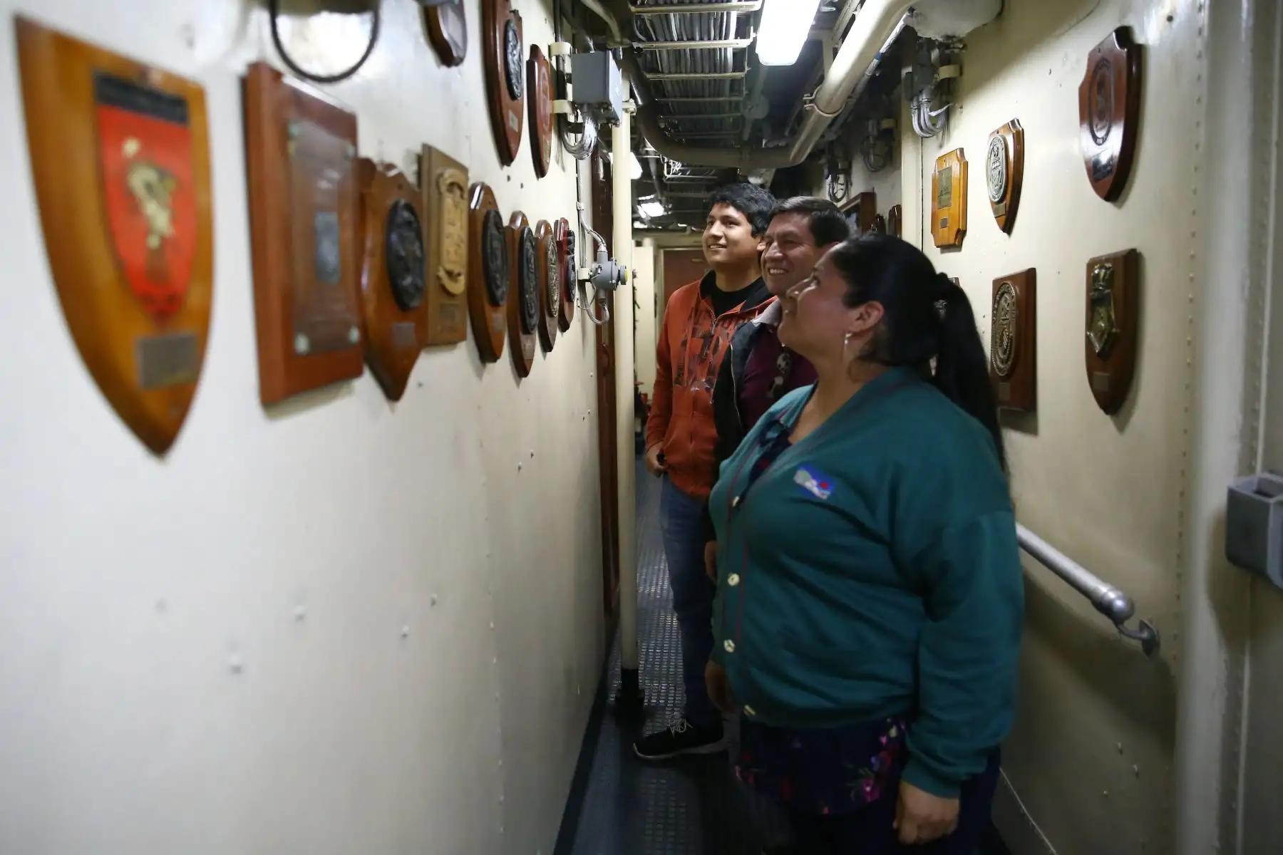 Jornada "Puertas Abiertas" de la Marina de Guerra del Perú, recibe a la población  para mostrar sus unidades navales.  Foto: ANDINA/Melina Mejía Jornada "Puertas Abiertas" de la Marina de Guerra del Perú, recibe a la población  para mostrar sus unidades navales.  Foto: ANDINA/Melina Mejía
