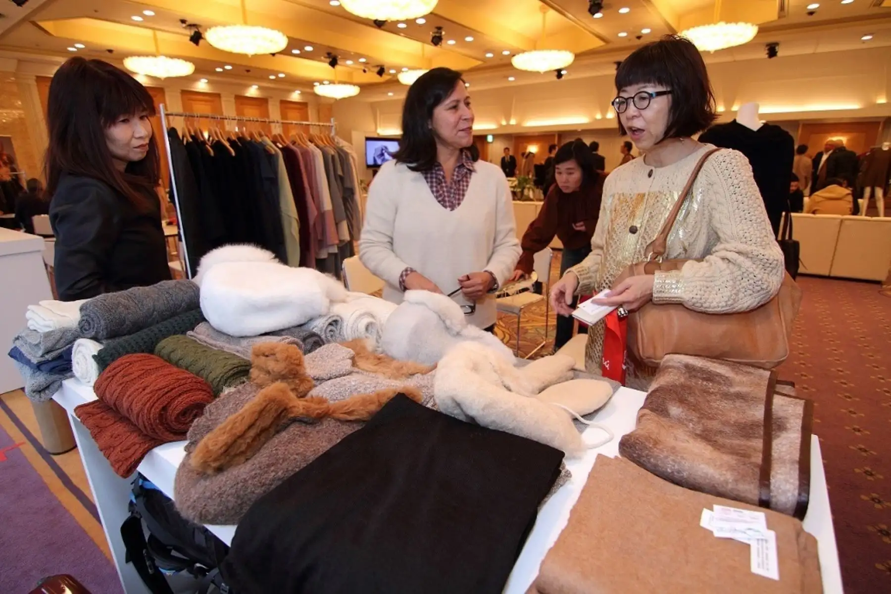 Confecciones de alpaca.