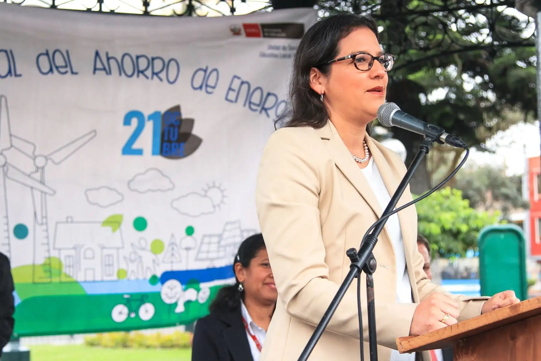 Viceministra de Electricidad, Patricia Elliot. Foto: Cortesía.