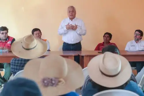 El ministro de Energía y Minas, Juan Carlos Liu, visitó la región Moquegua para reunirse con autoridades, dirigentes y representantes de la sociedad civil.
