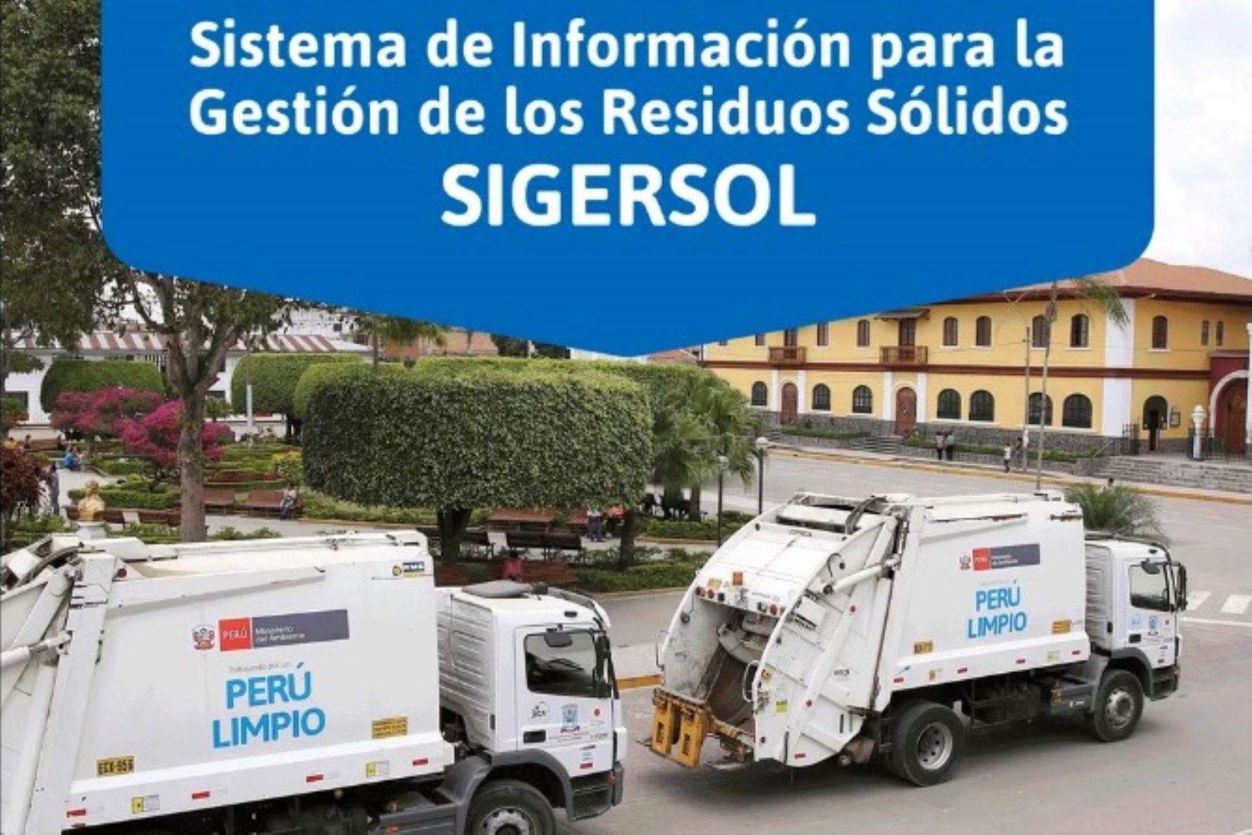 Ministerio del Ambiente actualiza plataforma Sigersol para informar sobre gestión de residuos en municipios.