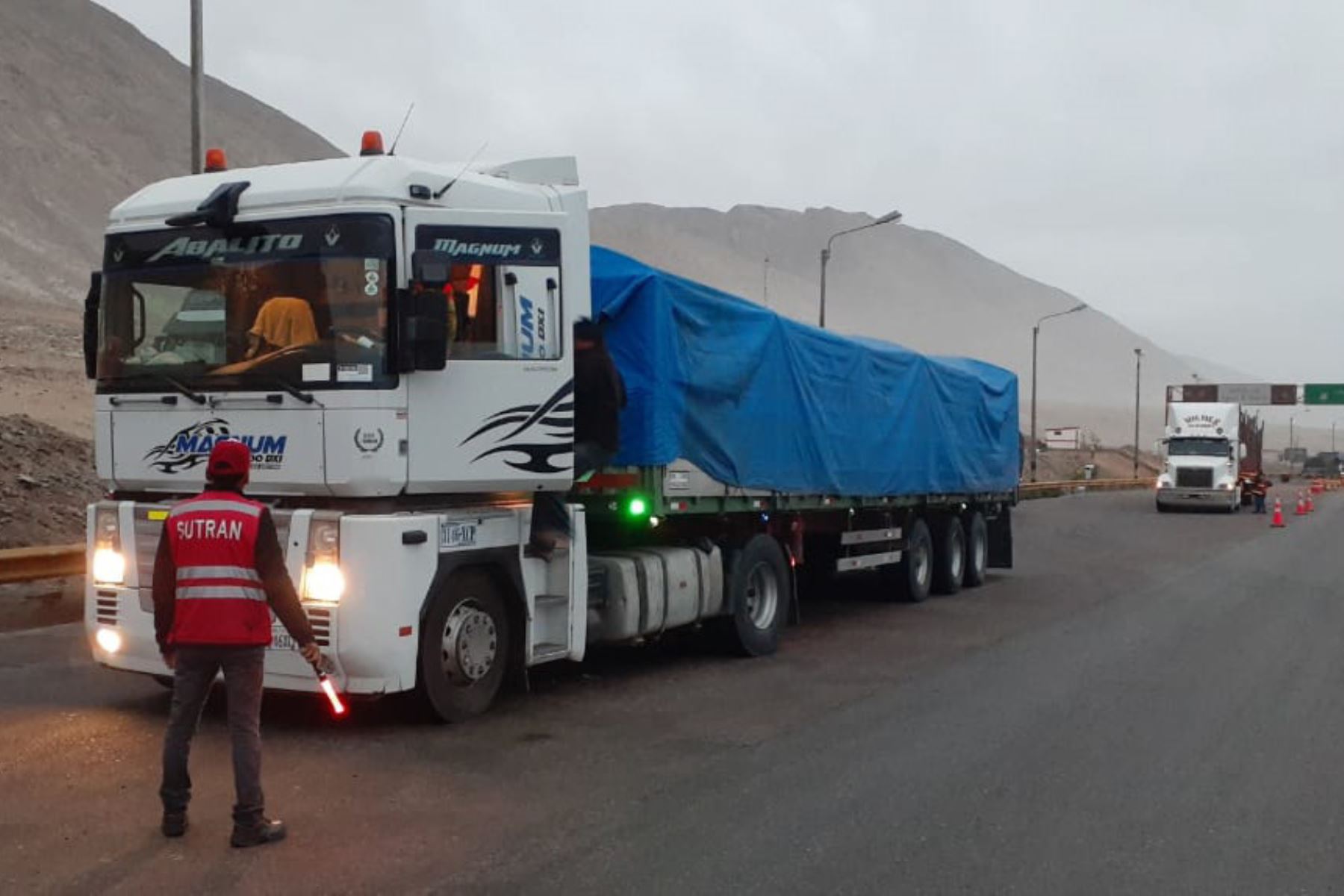 Sutran intervino más de 2,000 vehículos bolivianos de transporte de carga internacional. ANDINA/Difusión