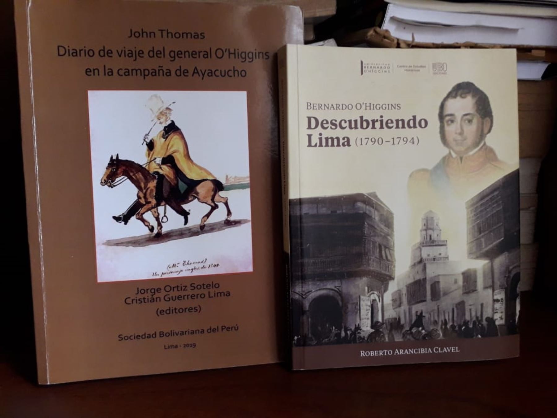 La vida de Bernardo O´Higgins sigue dando material para diversas publicaciones. ANDINA/Difusión