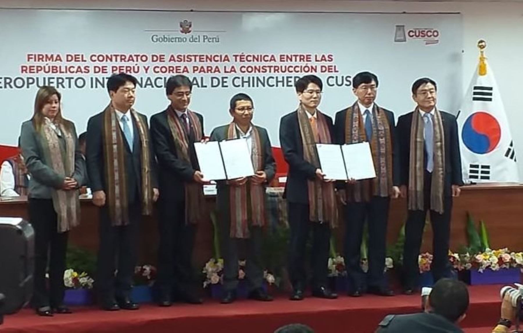 Firma de convenio de Estado a Estado entre Perú y Corea.