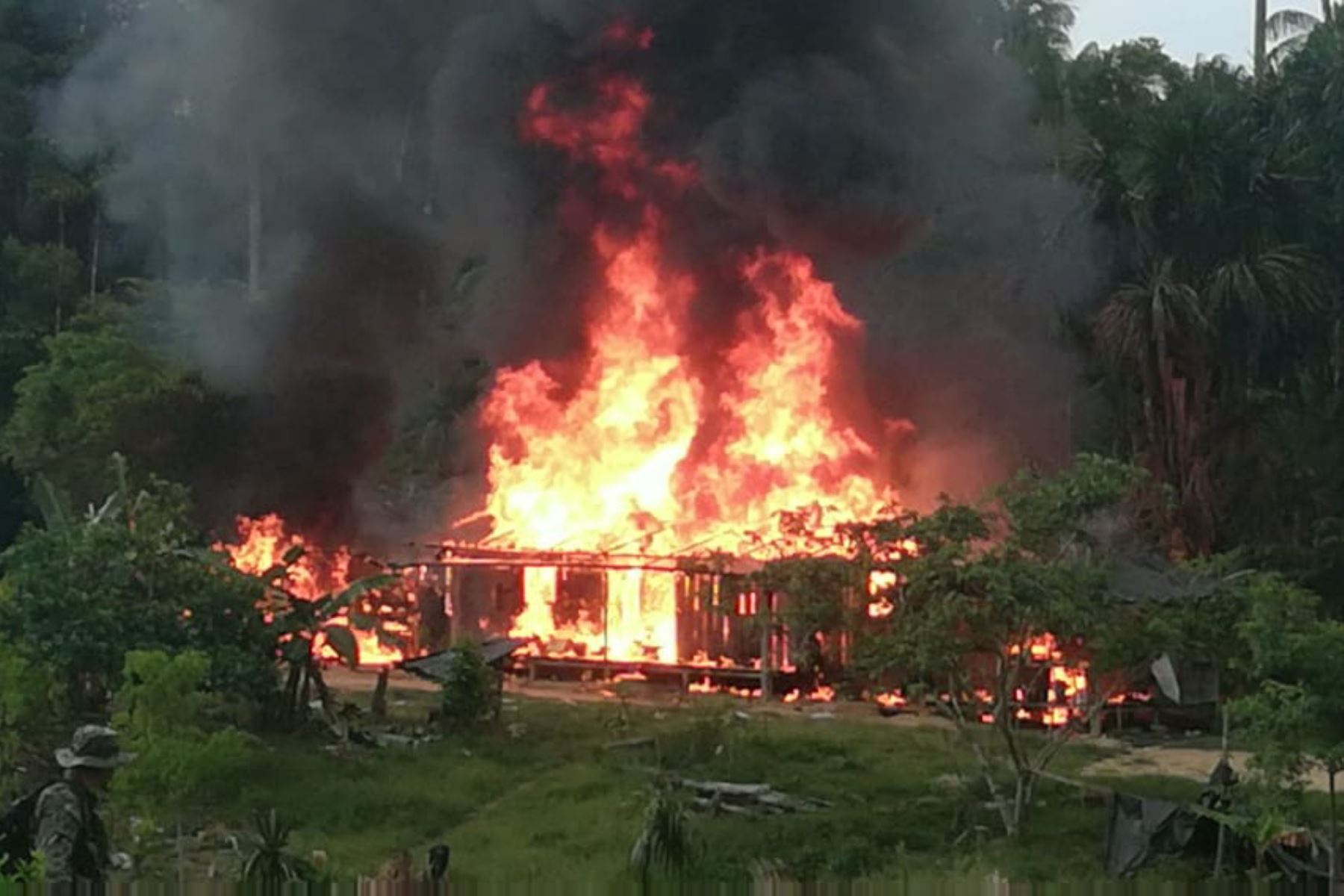 Fuerzas del orden destruyen laboratorios de droga en operación Armagedón IV en Putumayo