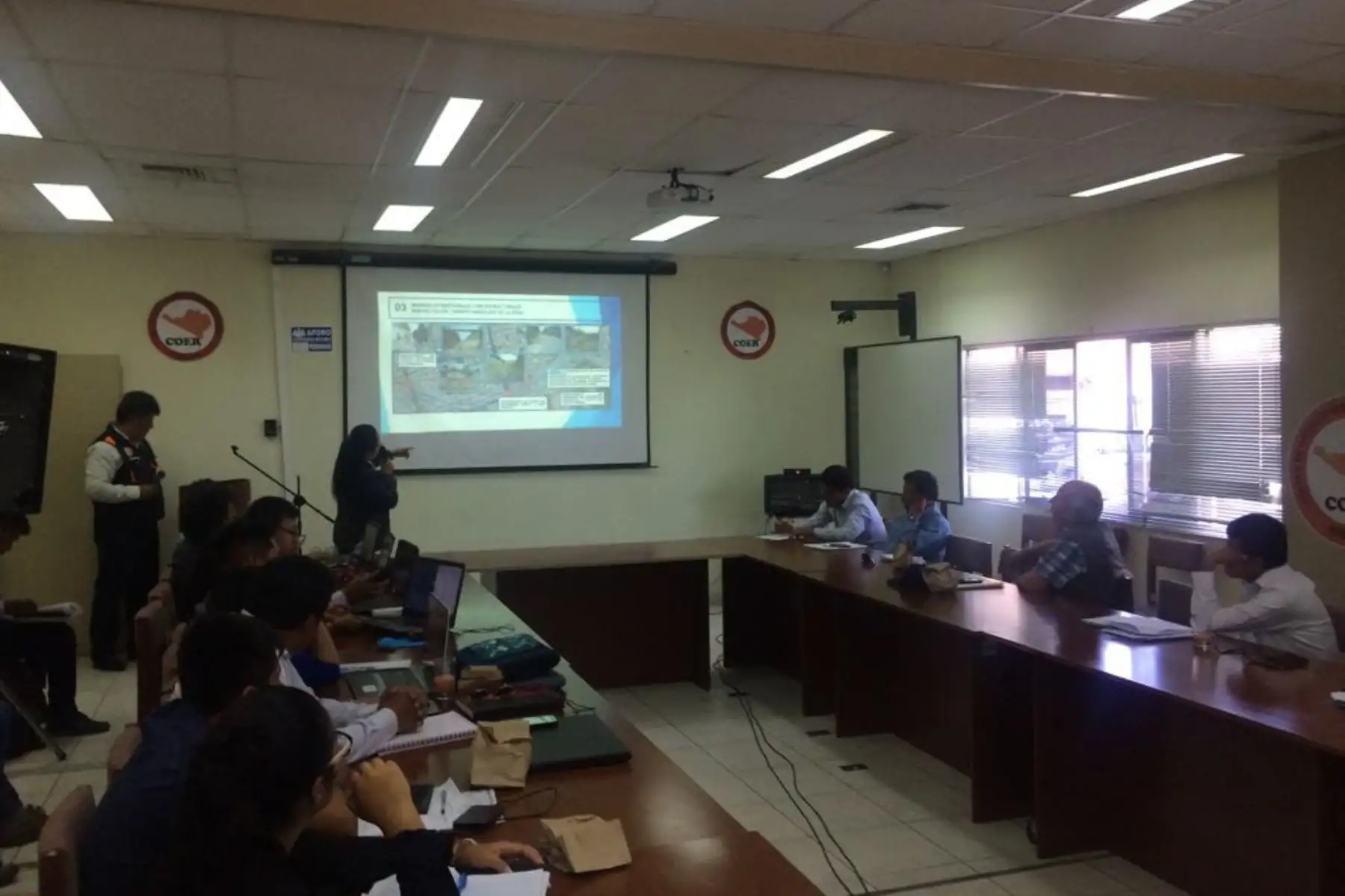 Autoridades regionales y locales de Arequipa presentaron sus planes de contingencia ante el periodo de lluvias. Foto: ANDINA/Rocío Méndez