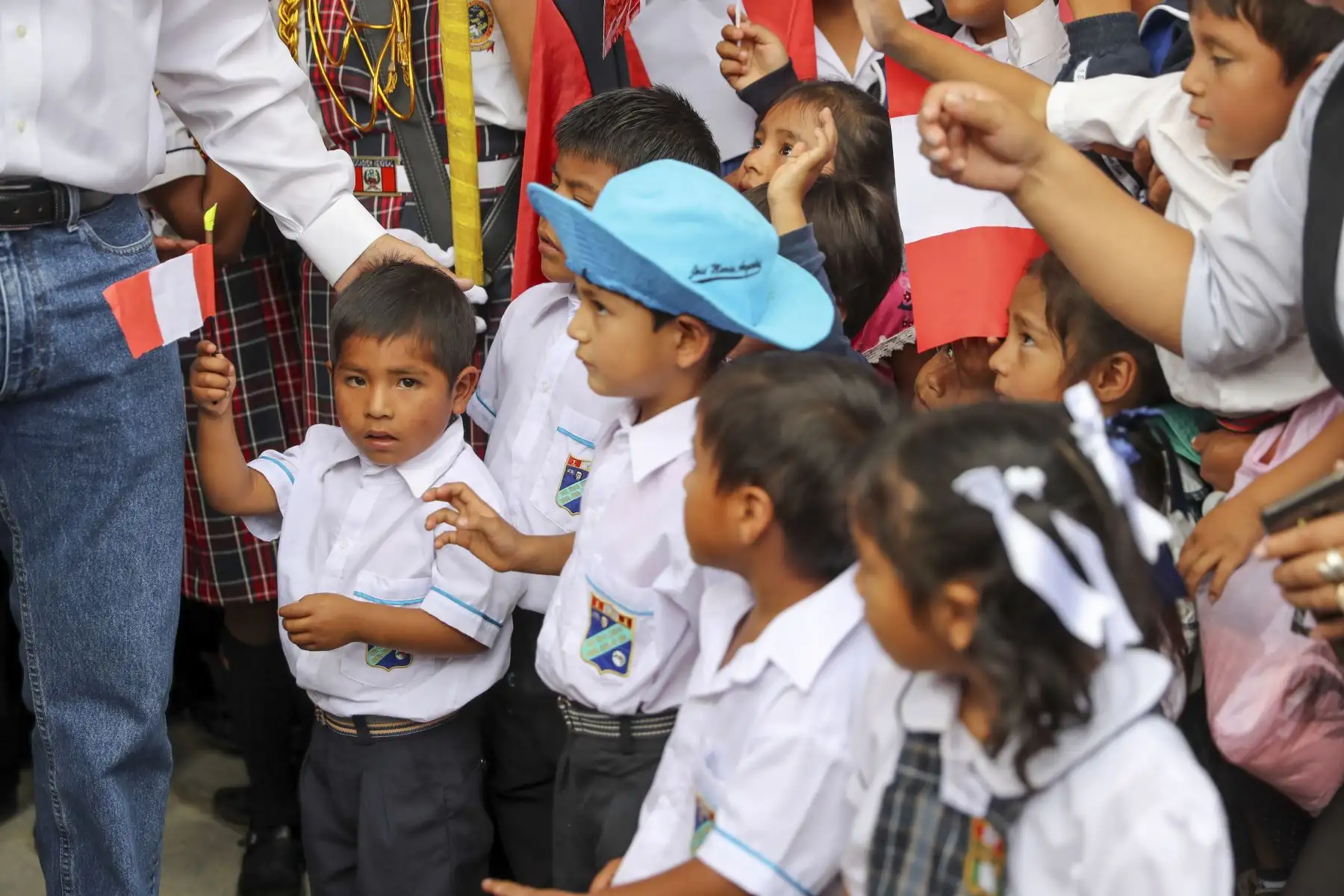 Presidente Martín Vizcarra inaugura las obras de mejoramiento de la IE Inicial N° 686 de la Comunidad Nativa Cana Edén en la región Junín. Foto: ANDINA/ Prensa Presidencia