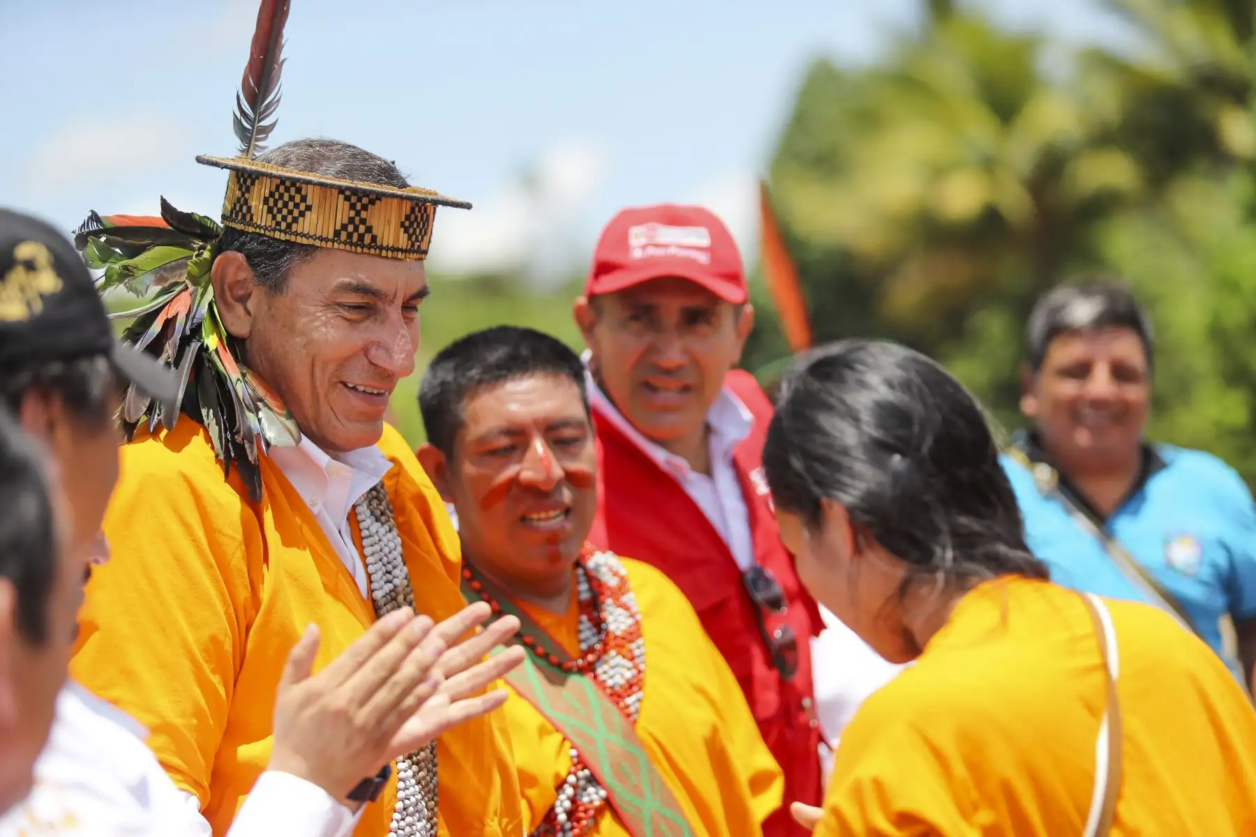 El presidente de la República, Martín Vizcarra, entrega la carretera Mazamari – Pangoa – Cubantía, una importante vía que mejorará la transitabilidad y distribución de productos de la zona en beneficio de nuestros ciudadanos. Foto: ANDINA/ Prensa Presidencia