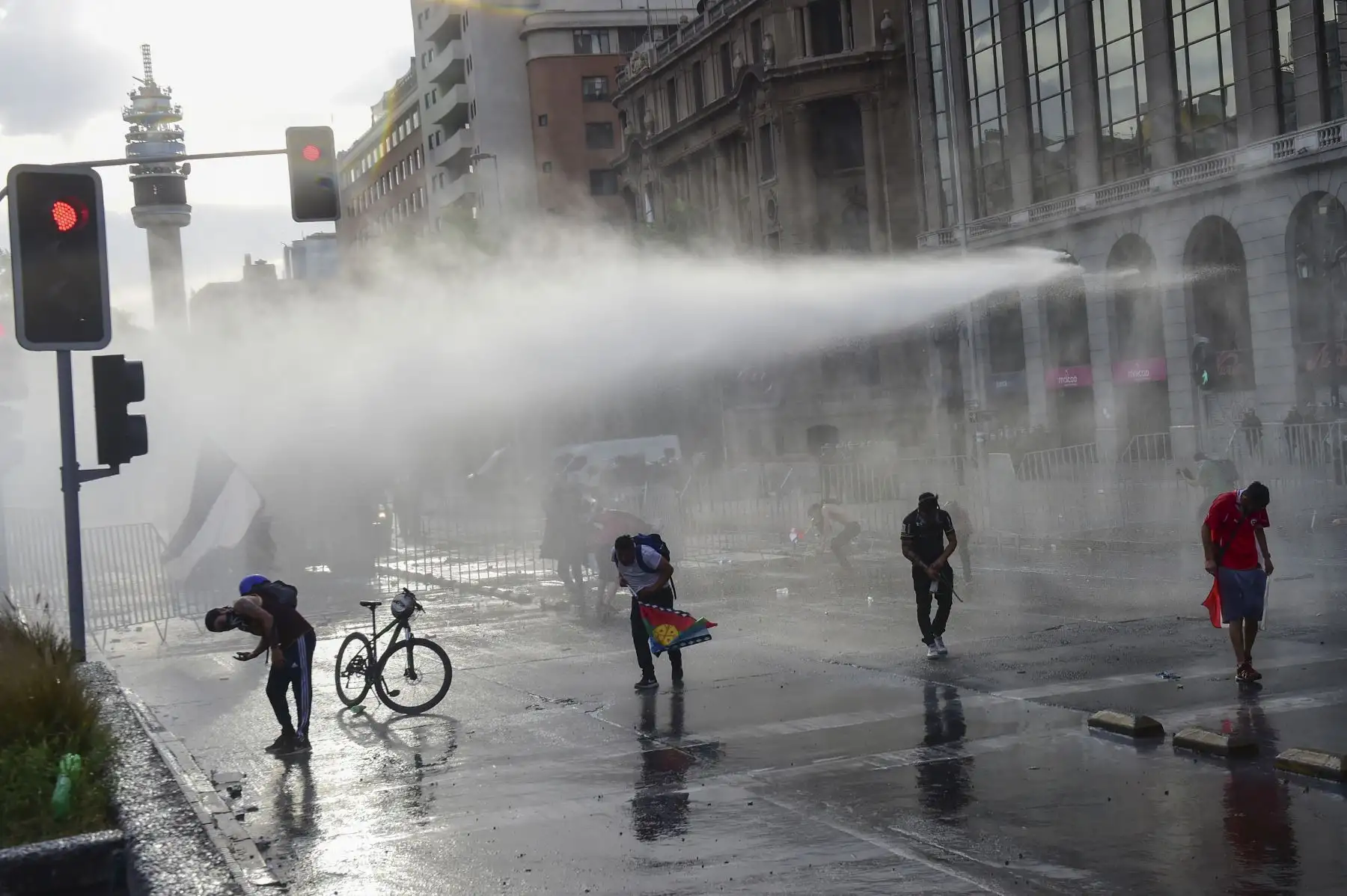 Marcha en Santiago de Chile congrega a casi un millón de protestantes ante crisis social. Foto: AFP