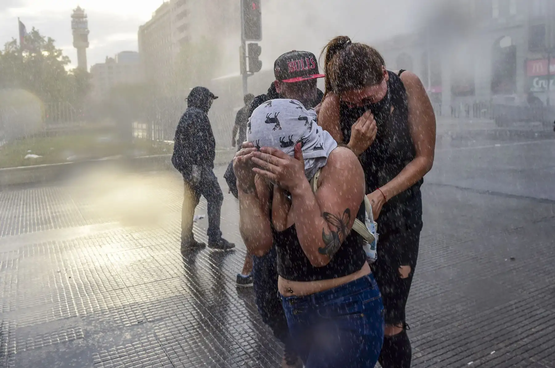Marcha en Santiago de Chile congrega a casi un millón de protestantes ante crisis social. Foto: AFP