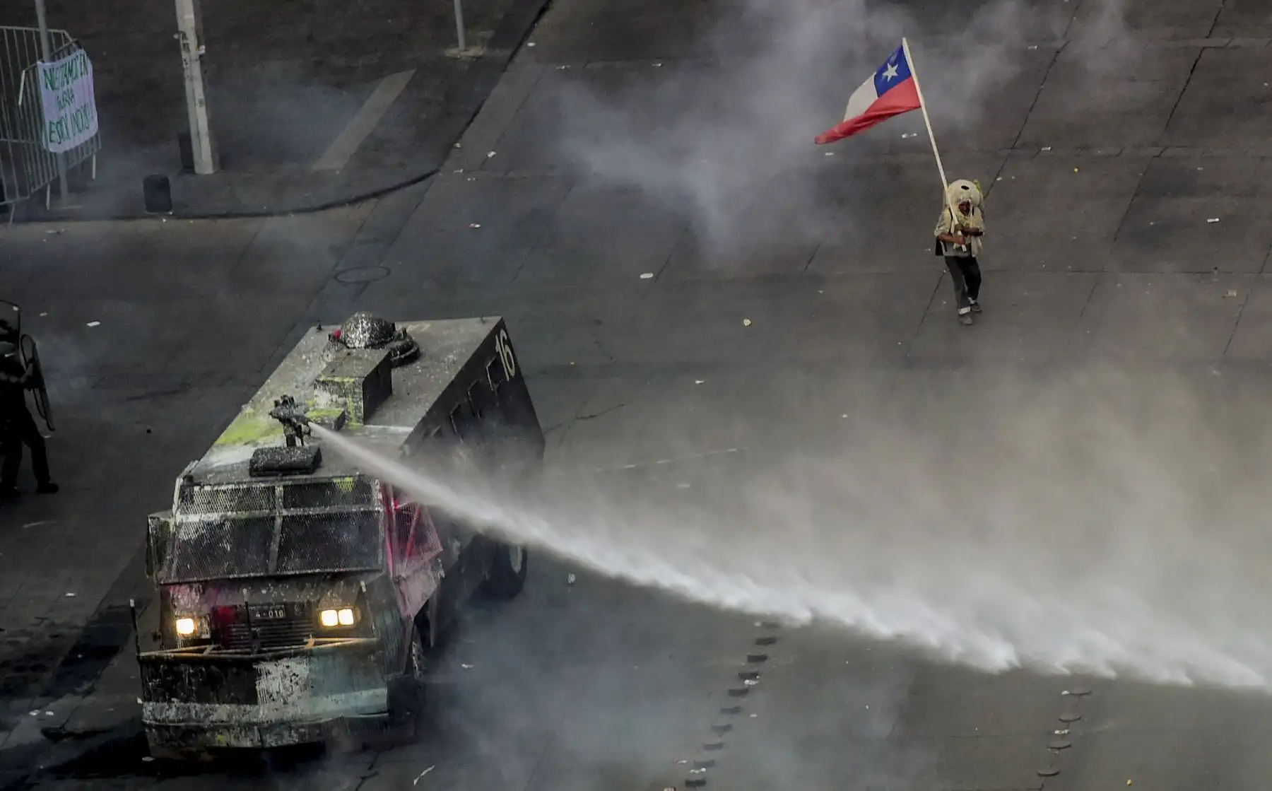 Marcha en Santiago de Chile congrega a casi un millón de protestantes ante crisis social. Foto: AFP