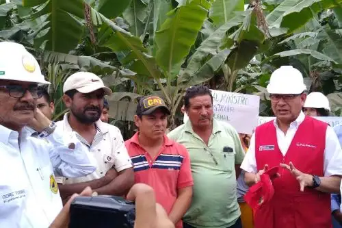 Tumbes: ministro de Agricultura y Riego, Jorge Montenegro anuncia medidas de prevención ante temporada de lluvias