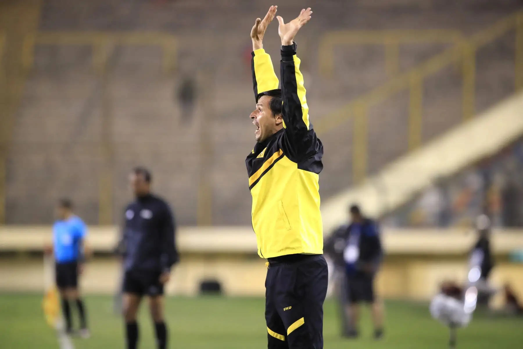 Universitario de Deportes se enfrenta al Deportivo Cantolao. Jorge Araujo, entrenador de Cantolao

Foto: ANDINA/Juan Carlos Guzmán Negrini