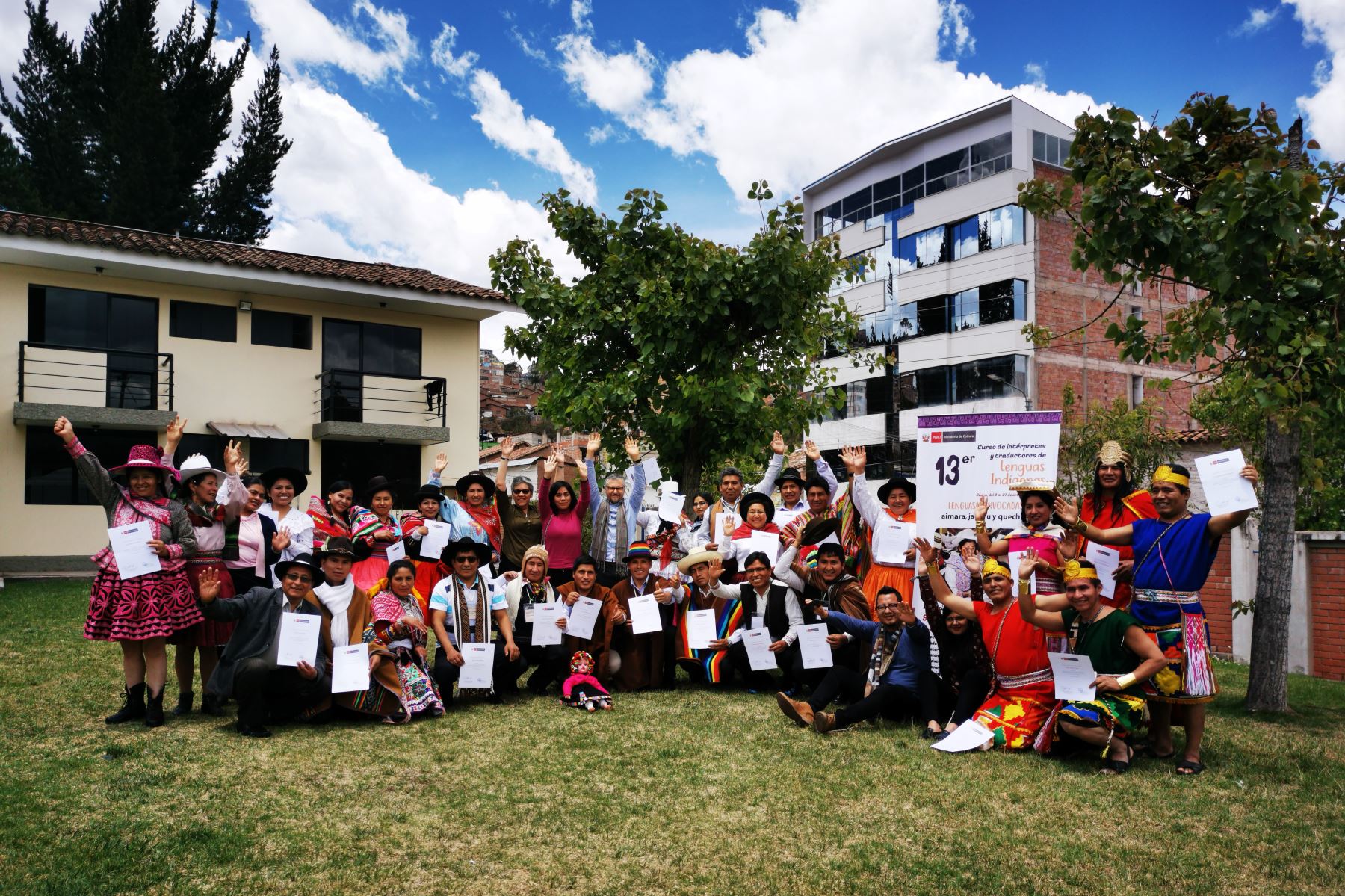 La viceministra de Interculturalidad, Angela Acevedo, clausuró la decimotercera edición del Curso de Intérpretes y Traductores de Lenguas en la ciudad del Cusco.