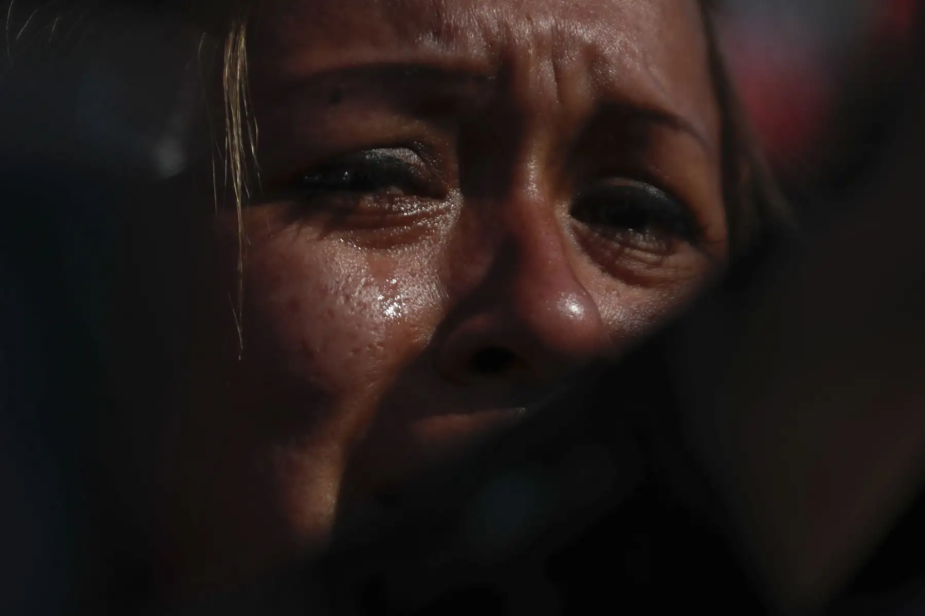 Rostros de Fé , en los fieles devotos que acompañan la procesión del Señor del los Milagros. Foto: ANDINA/Renato Pajuelo