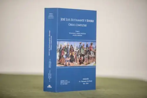 Publican tomos con la obra completa de José Luis Bustamante y Rivero. Cortesía