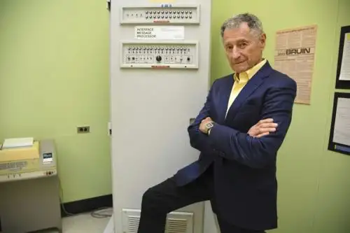 "Mandé aquel primer mensaje por internet pero fue como cualquier otro día, apenas le di importancia", dijo Leonard Kleinrock. Foto: AFP