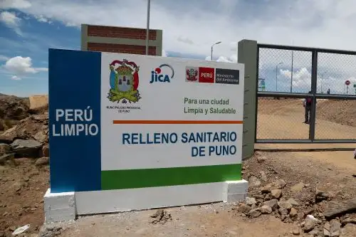 La ciudad de Puno ya cuenta con un nuevo relleno sanitario y planta de valorización.