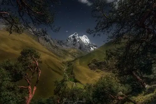 Fotógrafo huaracino Jheison Huerta, premiado por la NASA gracias a una imagen fotográfica de la vía Láctea, promete deslumbrar con fotos desde el nevado Huascarán. Foto: Cortesía: Jheison Huerta