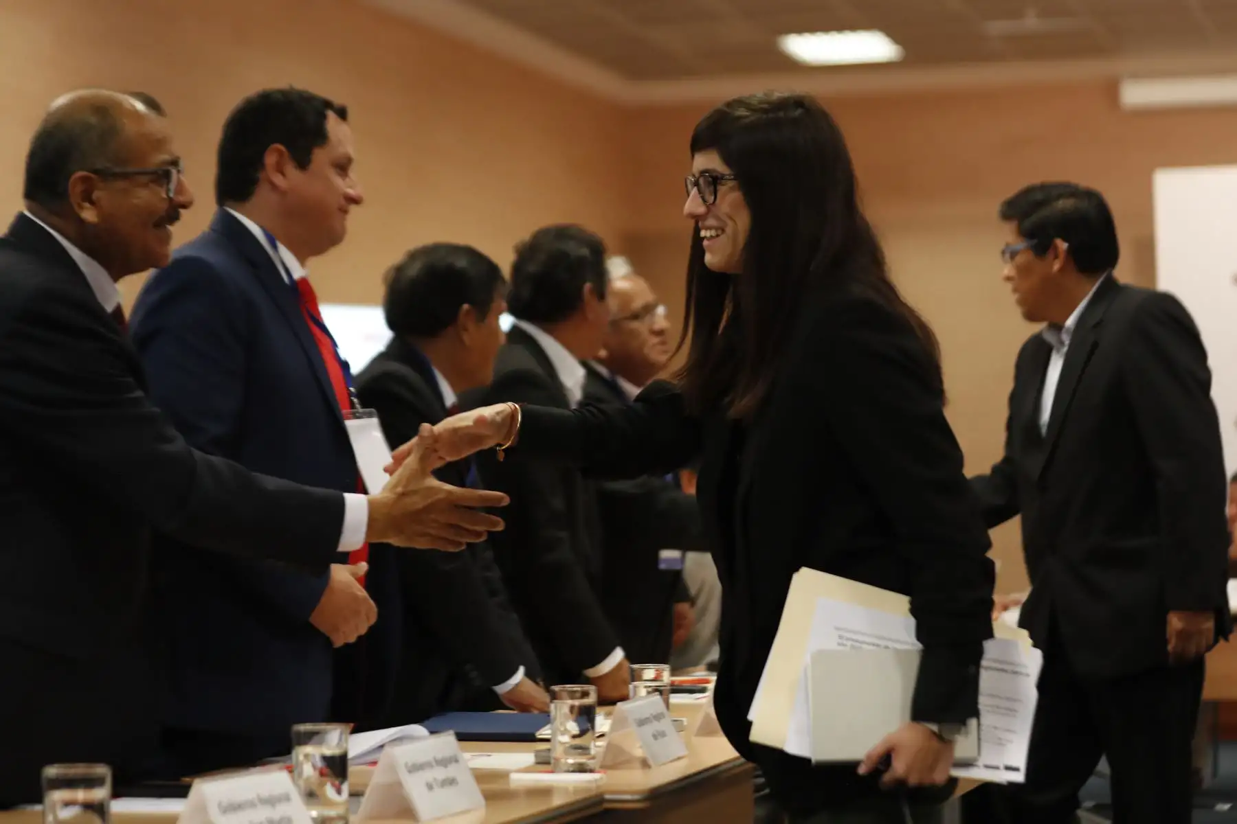 Reunión de revisión de metas ejecución presupuestal 2019 de Gobiernos Regionales. Foto: ANDINA/ Carlos Lezama