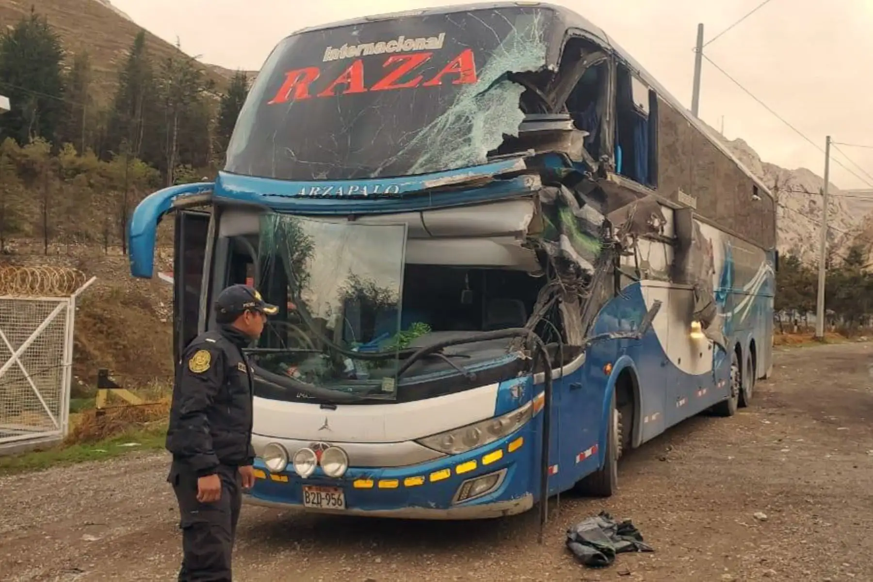 Accidente de tránsito en la carretera Central deja un muerto y varios heridos en Pasco. ANDINA/Difusión