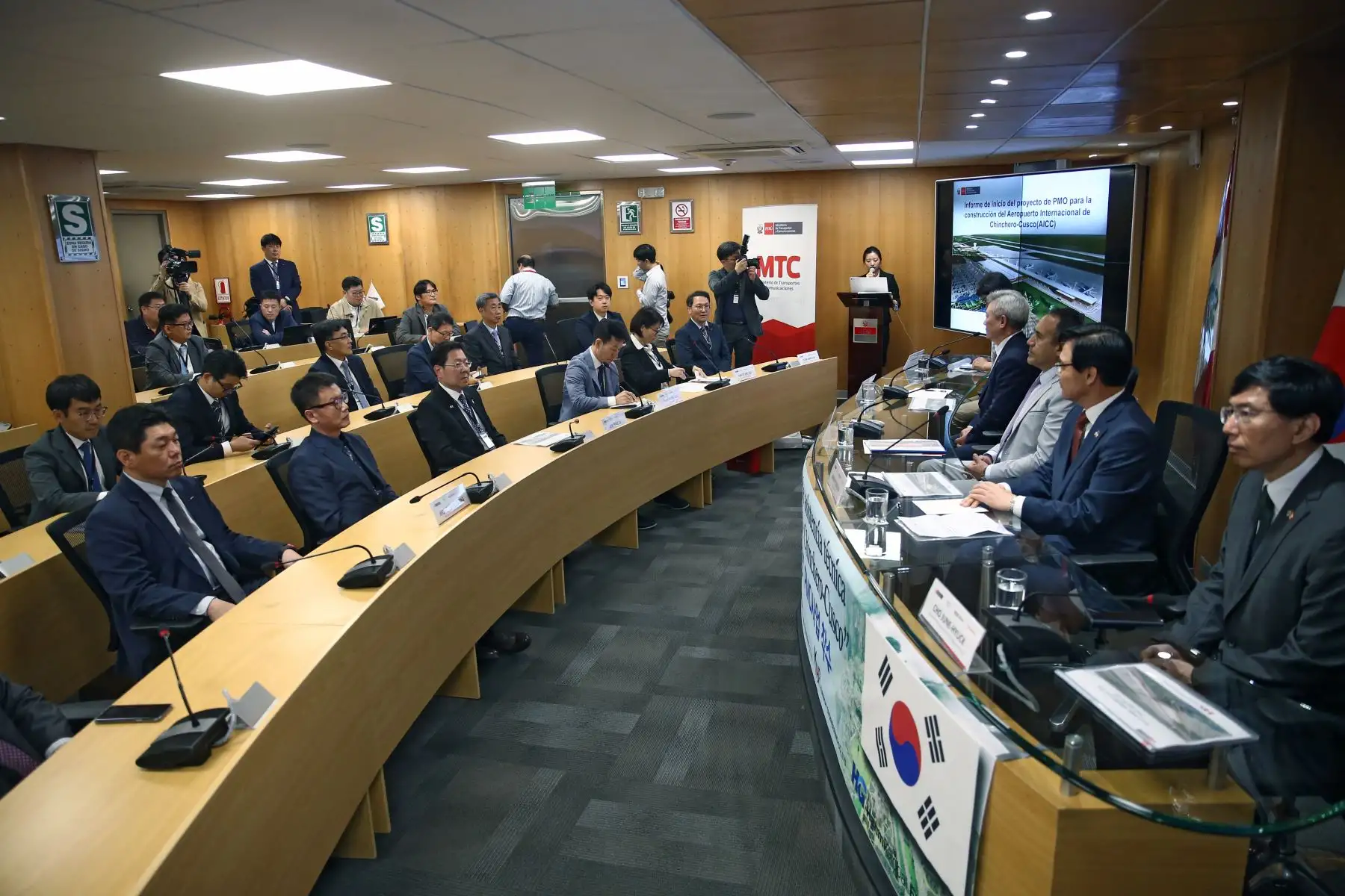 Informe del inicio del proyecto de PMO para la construcción del Aeropuerto Internacional de Chinchero- Cusco. Foto: ANDINA/Vidal Tarqui