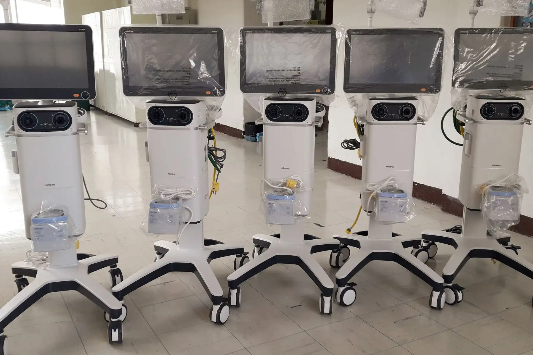 La demora de la llegada de los ventiladores se debió, principalmente, a la alta demanda de estos equipos a nivel nacional e internacional, y la falta de proveedores en Madre de Dios.ANDINA/Difusión