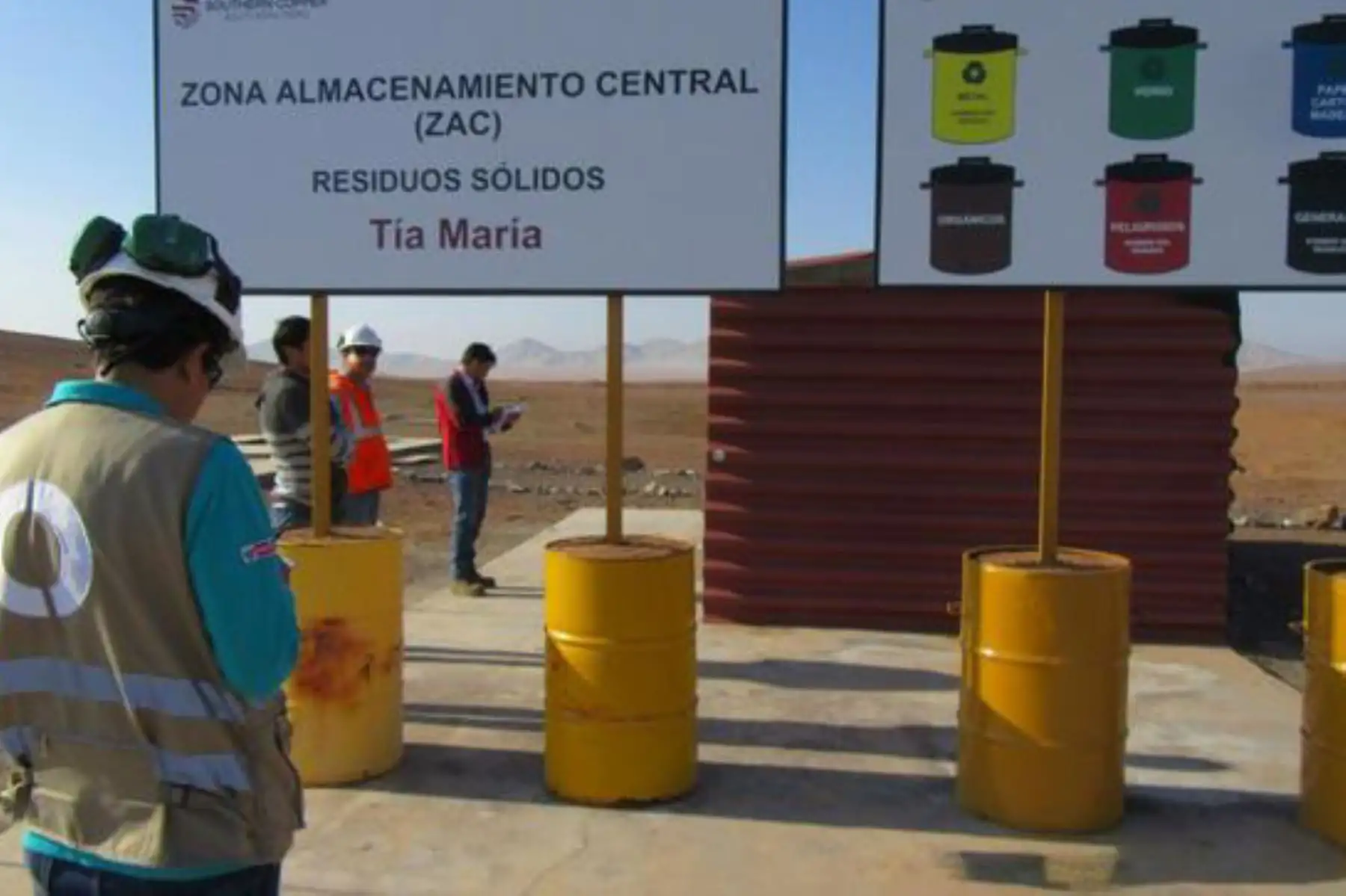 El OEFA supervisa el cumplimiento de lo señalado en el estudio de impacto ambiental (EIA) para el proyecto minero Tía María.
