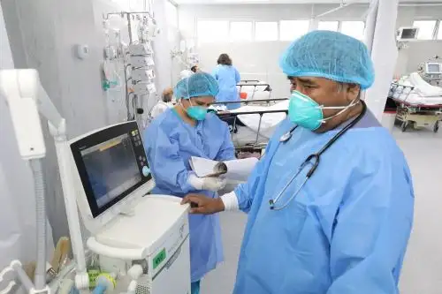 EsSalud renueva equipamiento para pacientes críticos en hospital Angamos. Foto: ANDINA/EsSalud.