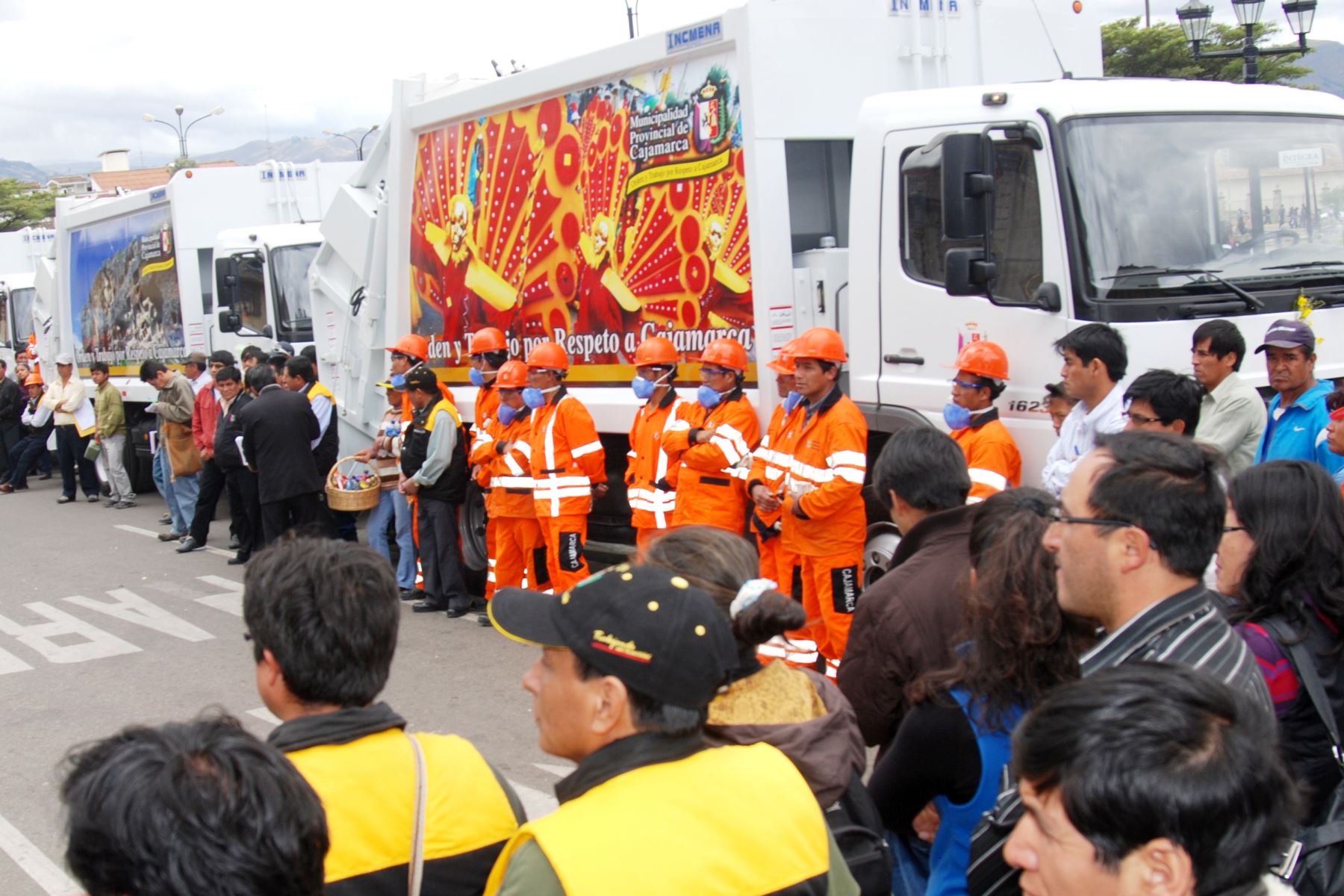 Cajamarca adquirirá compactadoras para mejorar el recojo de residuos sólidos - Agencia Andina