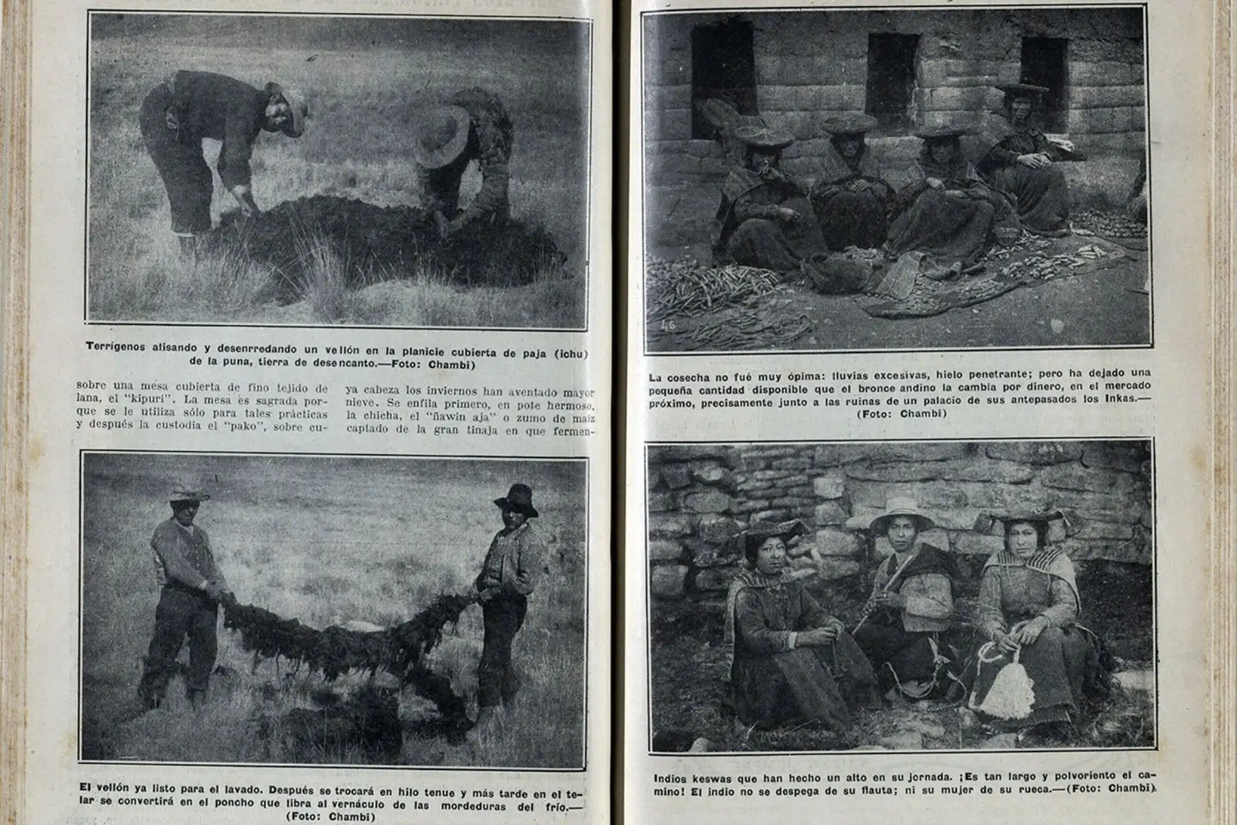 Lima - 2019 / Reproducciones de la Revista Variedades con la obra del fotógrafo cusqueño Martín Chambi. 
Foto: Centro de Documentación del Diario Oficial EL PERUANO