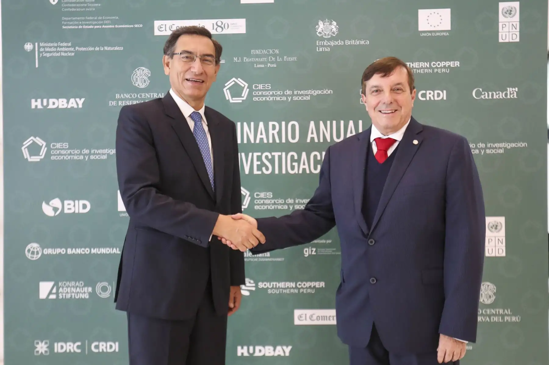 Presidente de la República, Martín Vizcarra, inauguró el XXX Seminario Anual de Investigación del Consorcio de Investigación Económica y Social - CIES 2019.
Foto: ANDINA/Prensa Presidencia