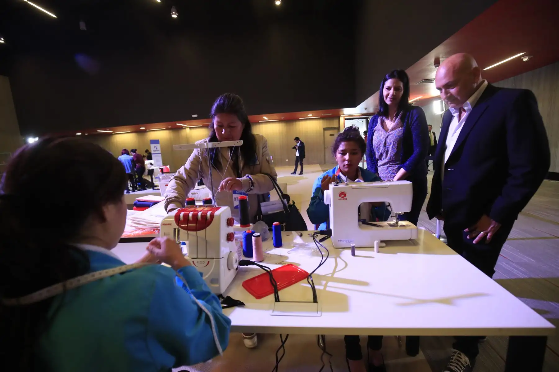 El ministerio de Educación inauguró las Olimpiadas de Habilidades Tecnológicas en el marco del Encuentro Nacional SUPERATEC 2019.

Foto: ANDINA / Juan Carlos Guzmán Negrini.