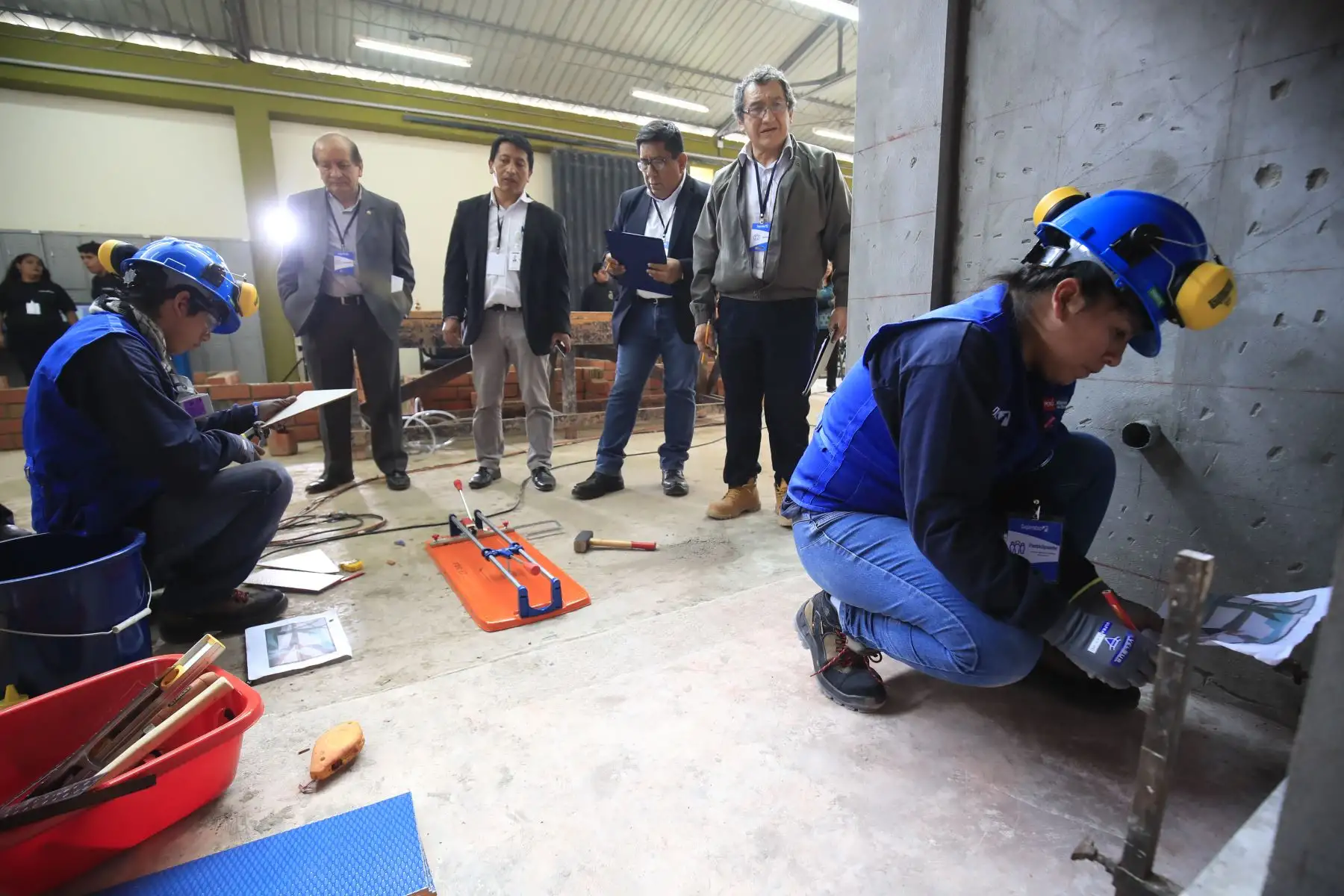 El ministerio de Educación inauguró las Olimpiadas de Habilidades Tecnológicas en el marco del Encuentro Nacional SUPERATEC 2019.

Foto: ANDINA / Juan Carlos Guzmán Negrini.