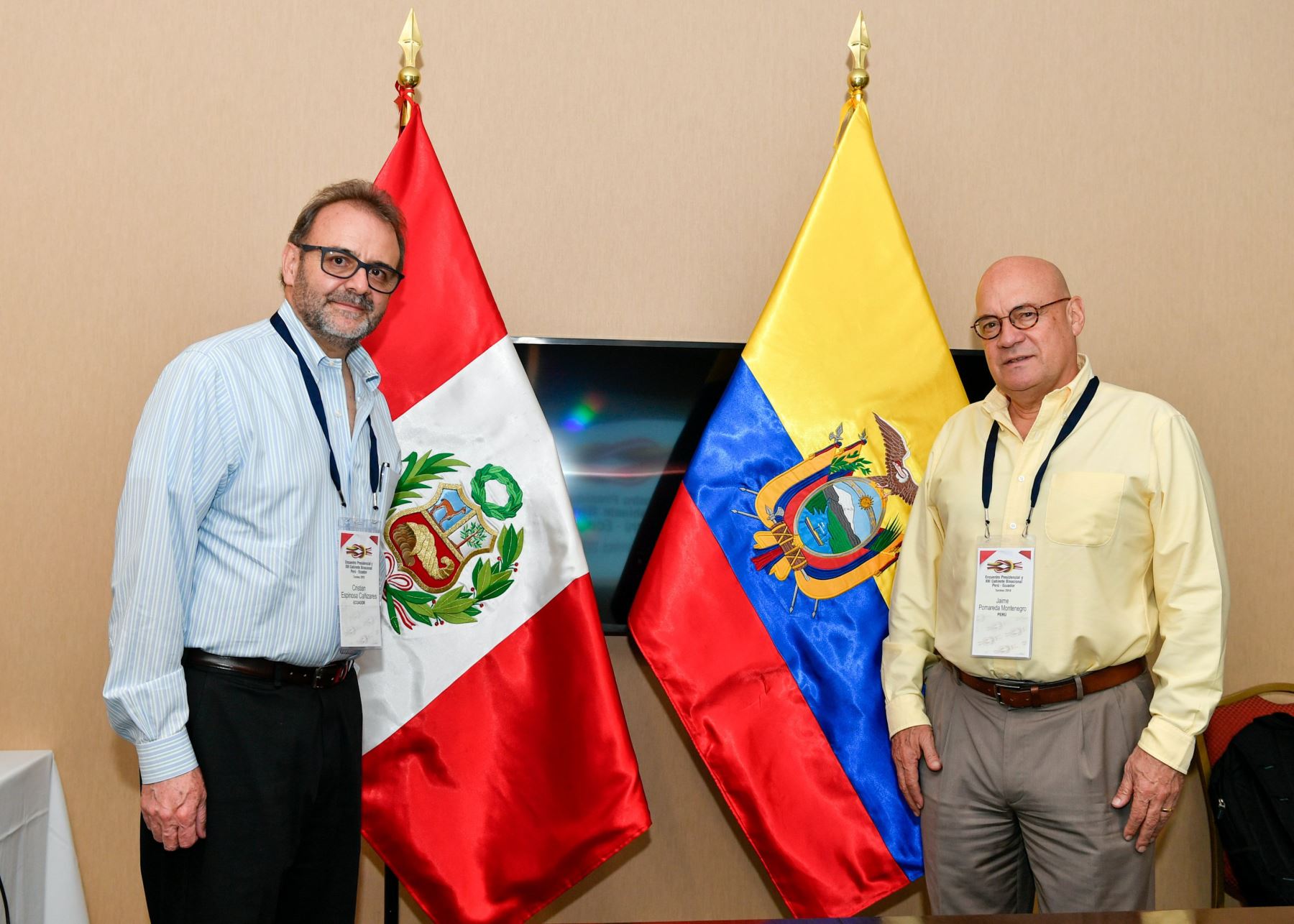 Vicecancilleres de Perú y Ecuador ultiman detalles de XIII Gabinete Binacional