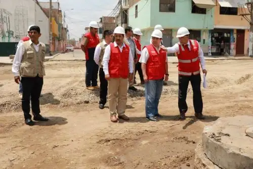 Contralor general de la República, Nelson Shack, supervisó obras de la Reconstrucción con Cambios, en el marco del Cuarto Operativo “Vigilamos Contigo la Reconstrucción” en la región  La Libertad.