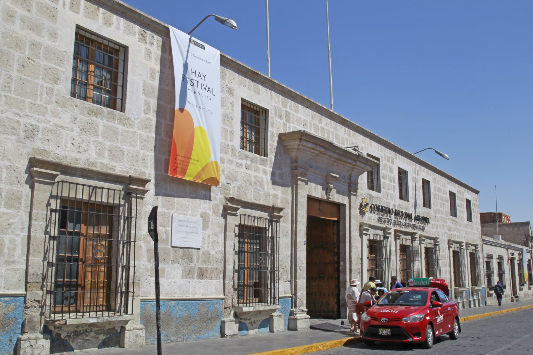 La Biblioteca Regional Mario Vargas Llosa está ubicada en la calle San Francisco 306, en la ciudad de Arequipa. Foto: ANDINA/ Braian Reyna/Archivo