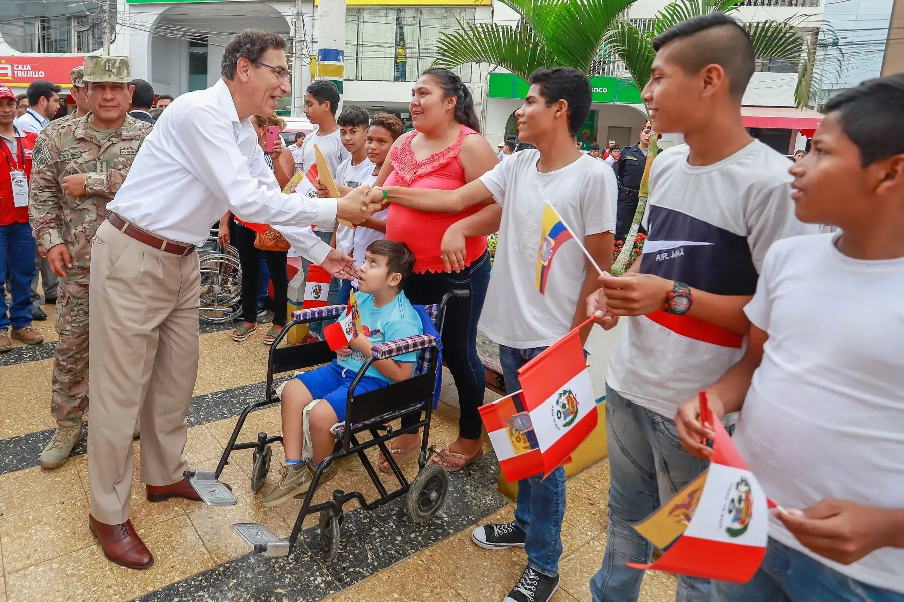 Encuentro Presidencial y XIII Gabinete Binacional Perú – Ecuador en Tumbes. Foto: ANDINA/ Prensa Presidencia
