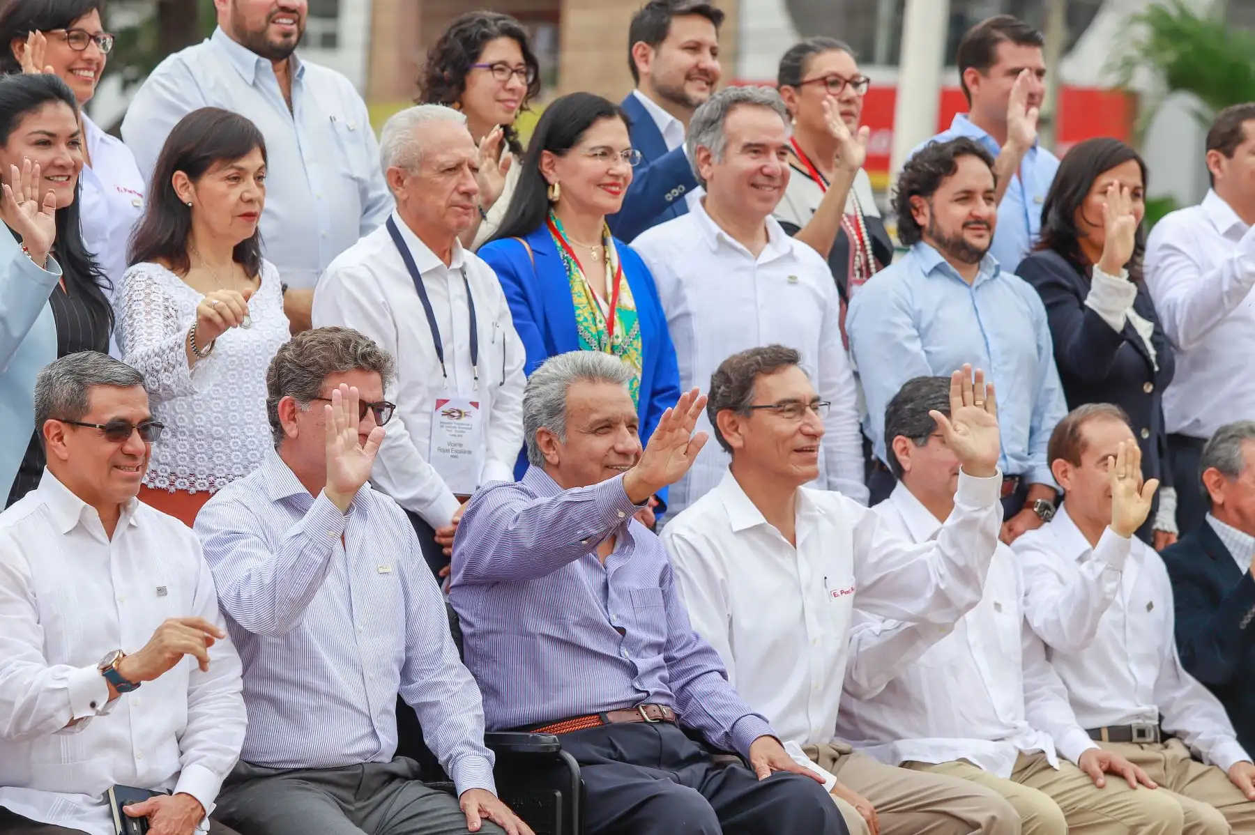 Encuentro Presidencial y XIII Gabinete Binacional Perú – Ecuador en Tumbes. Foto: ANDINA/ Prensa Presidencia