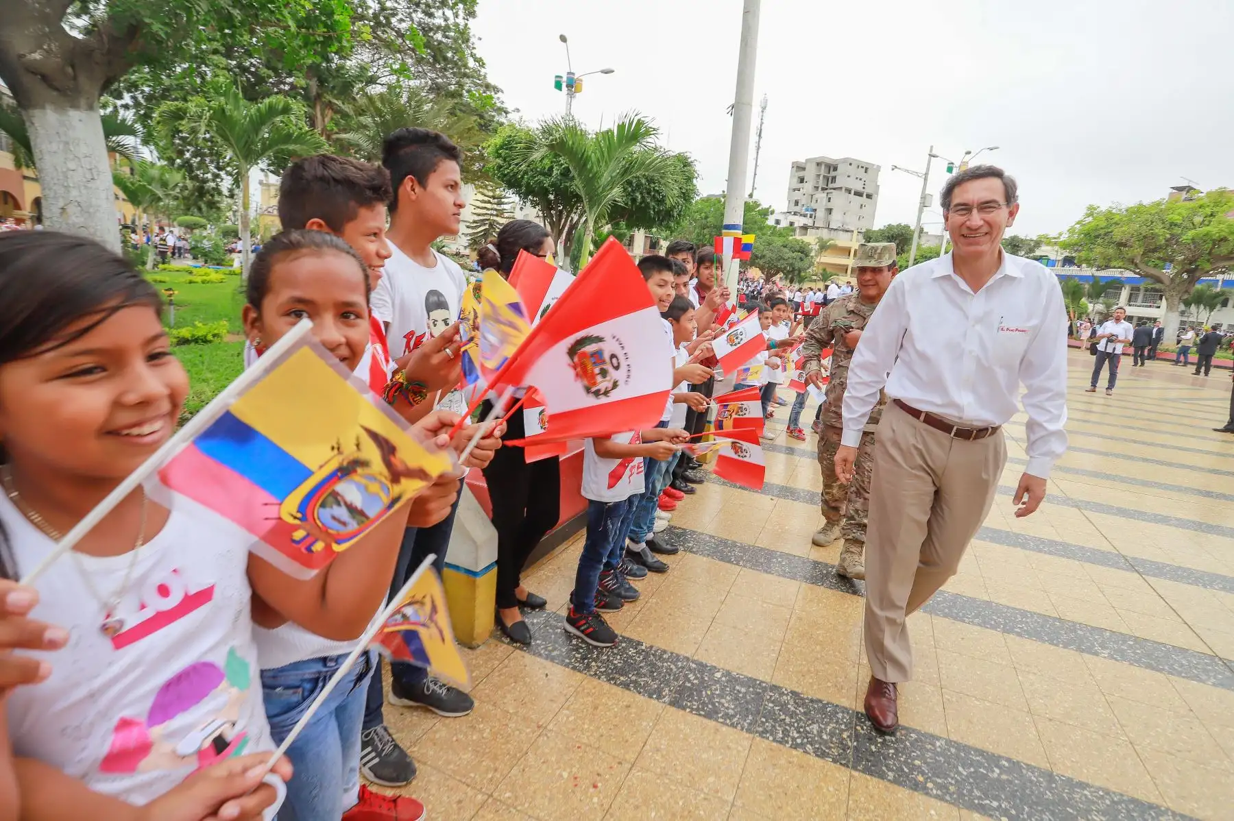 Encuentro Presidencial y XIII Gabinete Binacional Perú – Ecuador en Tumbes. Foto: ANDINA/ Prensa Presidencia