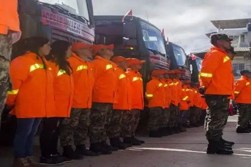 Acompañado por el comandante general del Ejército, general del Ejército Jorge Céliz Kuong; el ministro Martos supervisará la partida del Covac hacia Morropón, donde brindará atención a las poblaciones más necesitadas.