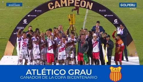 Atlético Grau de Piura gana Copa Bicentenario y disputará la Copa Sudamericana. Foto: Facebook.