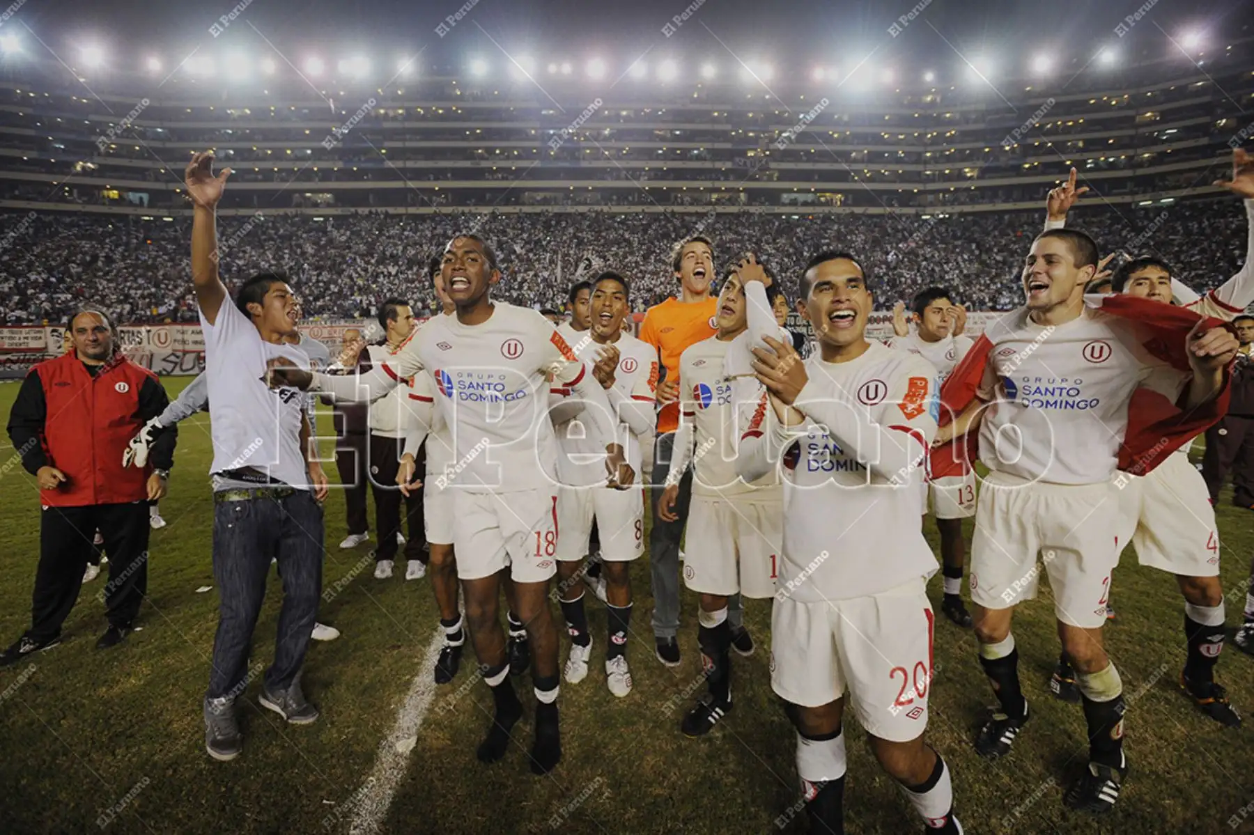 Lima - 26 junio 2011 / Universitario de Deportes se consagró campeón de la primera Edición de la Copa Libertadores de América sub 20 al vencer en el Estadio Monumental a  Boca Juniors de Argentina en tanda de penales. Foto: Aandina / Oscar Durand
