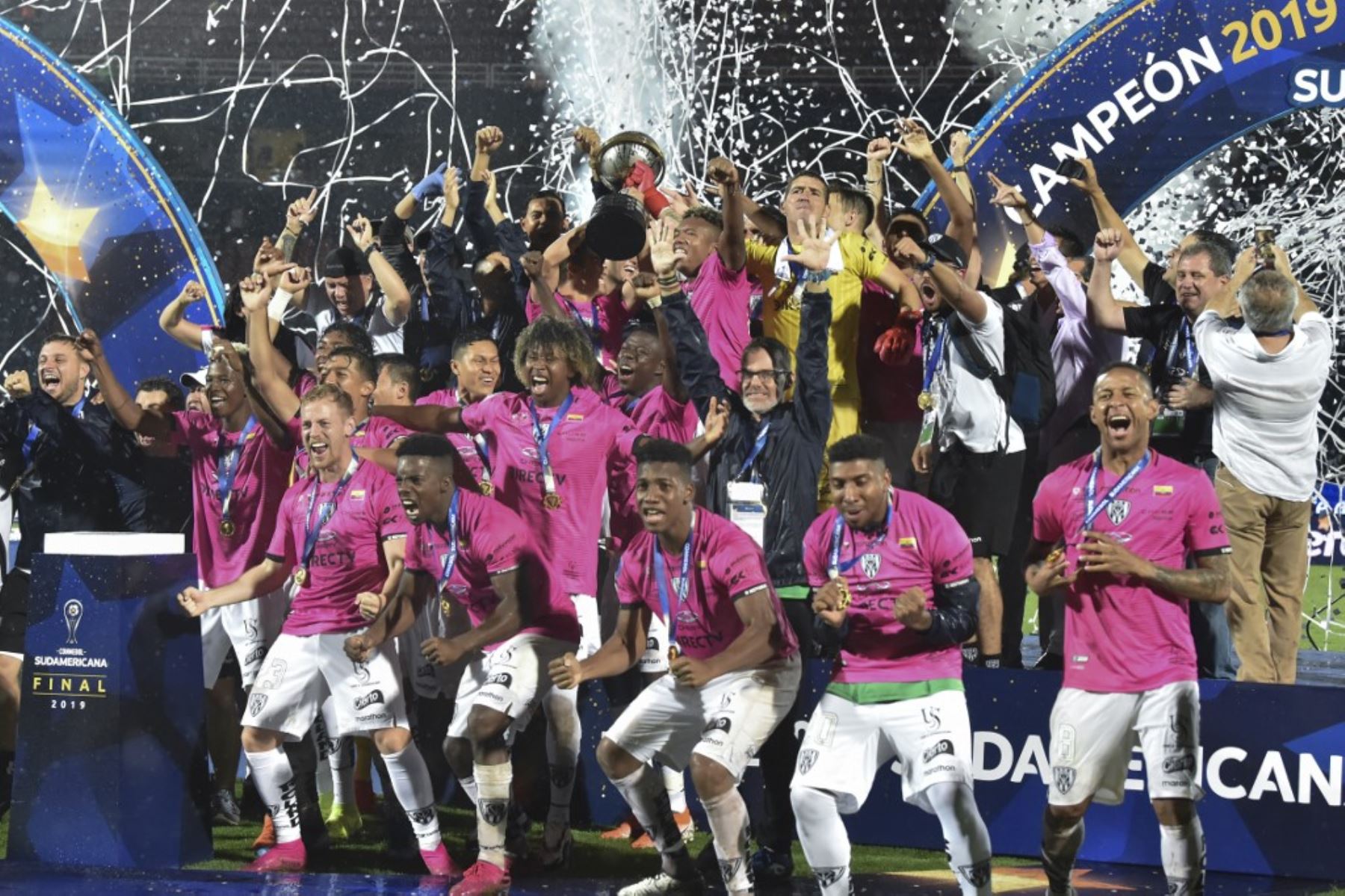 Indenpendiente del Valle de Ecuador derrotó 3-1 a Colon de Santa Fe y se proclamó campeón de la Copa Sudamericana