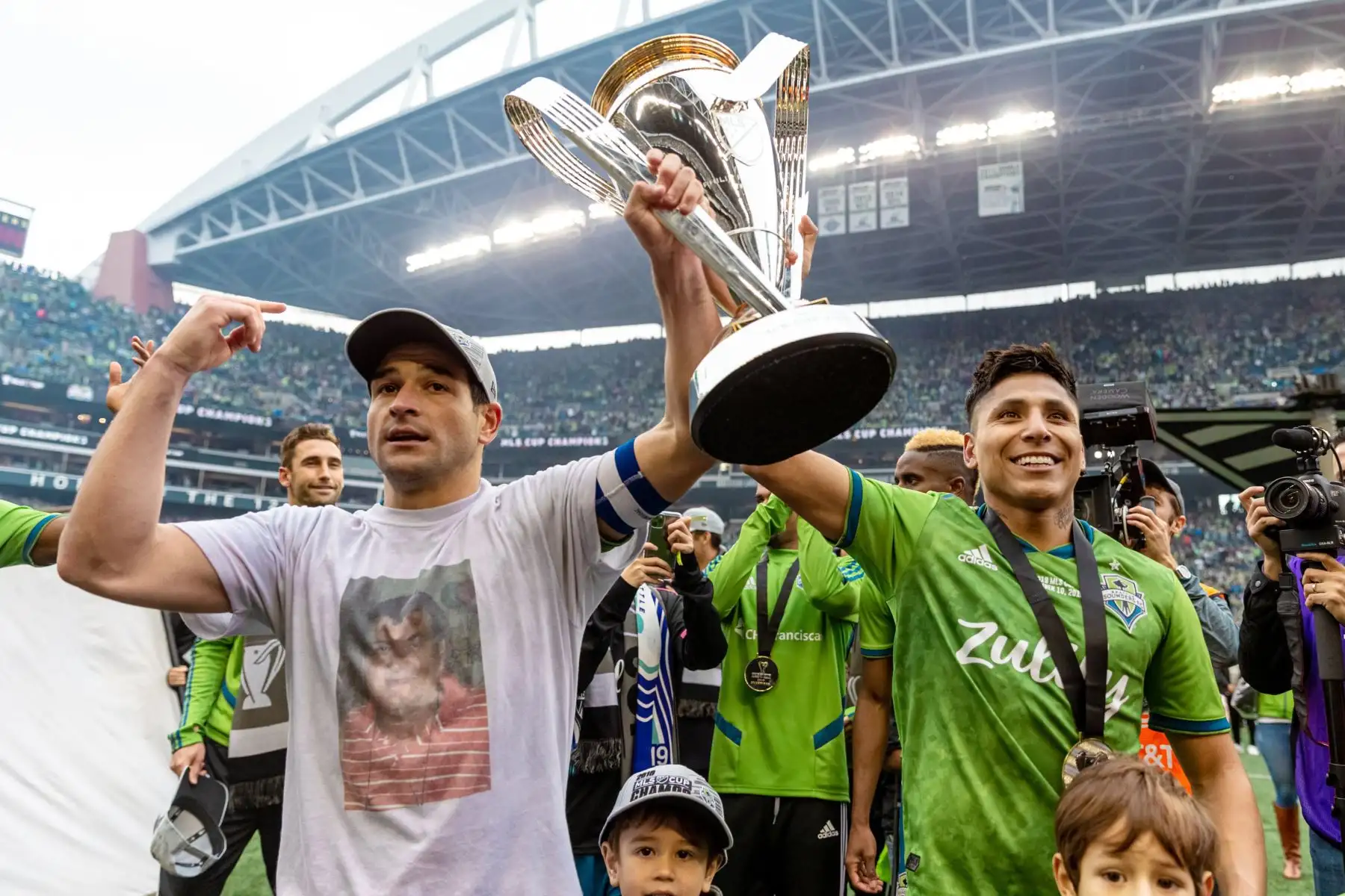 Equipo de Ruidiaz, Seattle Sounders FC se proclama campeón en Estados Unidos. Foto: INTERNET/Medios